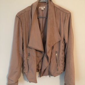 Tan suede jacket